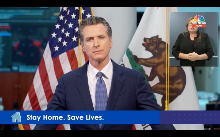 California Governor: Virus Is Opportunity for Progressives to 'Reshape the Way We Do Business'