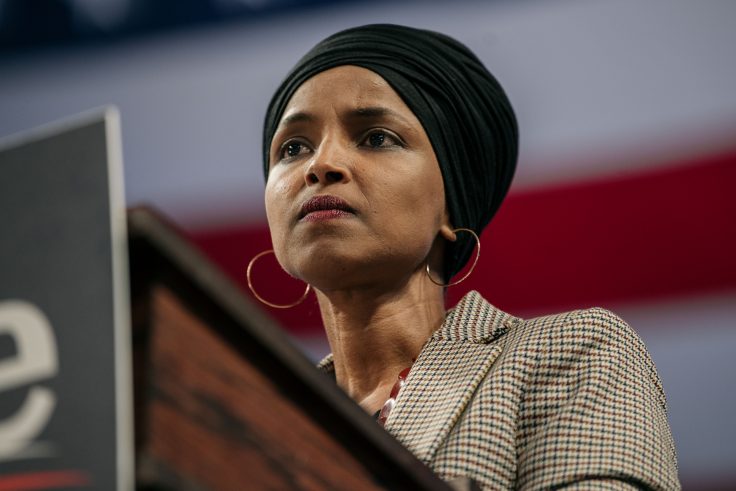 Omar Cuts Ties to Husband's Firm, Which Raked in Nearly $3 Million from Her Campaign