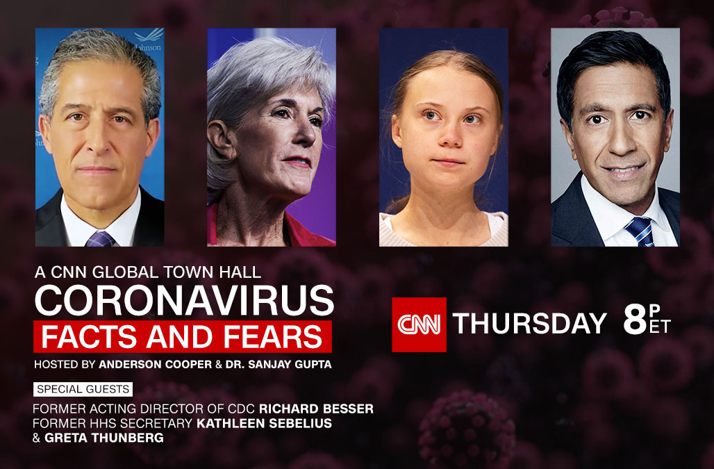 CNN Panel of Coronavirus 'Experts' Includes Celebrity Truant Greta Thunberg, Failed Obamacare Architect Kathleen Sebelius