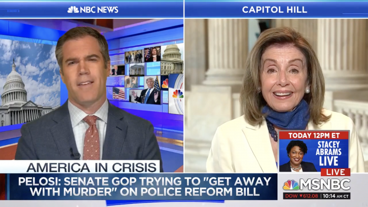 Pelosi: I Won't Apologize for Comparing GOP Police Reform Bill to 'Murder of George Floyd'