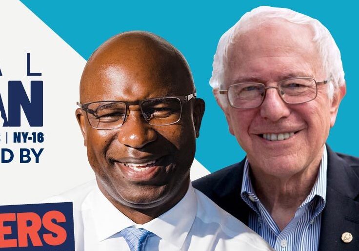 Bernie Sanders Joins AOC by Endorsing Jamaal Bowman