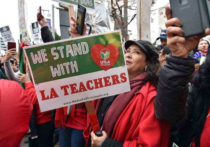 LA Teachers' Union Calls for Defunding of Police in Order to Reopen Schools