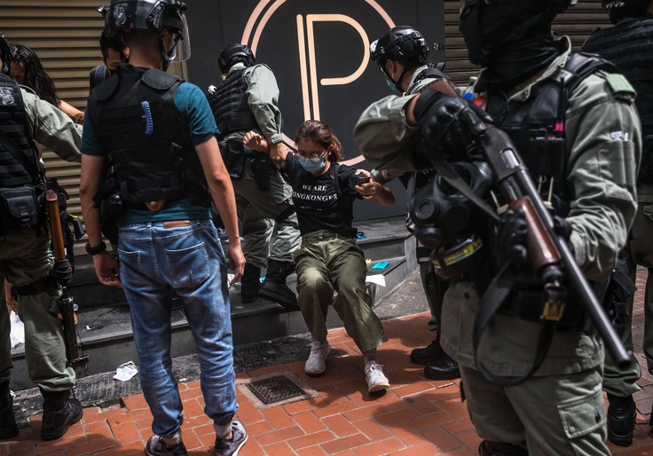 EU Sanctions China Over Hong Kong National Security Law