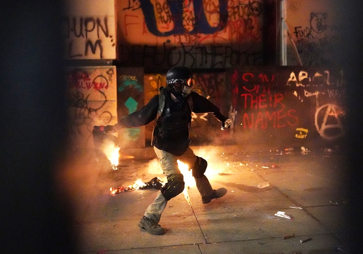 Black Leaders in Portland Criticize Violent Protesters