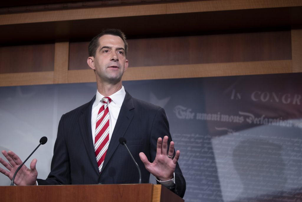 Tom Cotton Presses IRS To Probe CAIR's Tax-Exempt Status, Citing 'Ties to Terror Organizations'