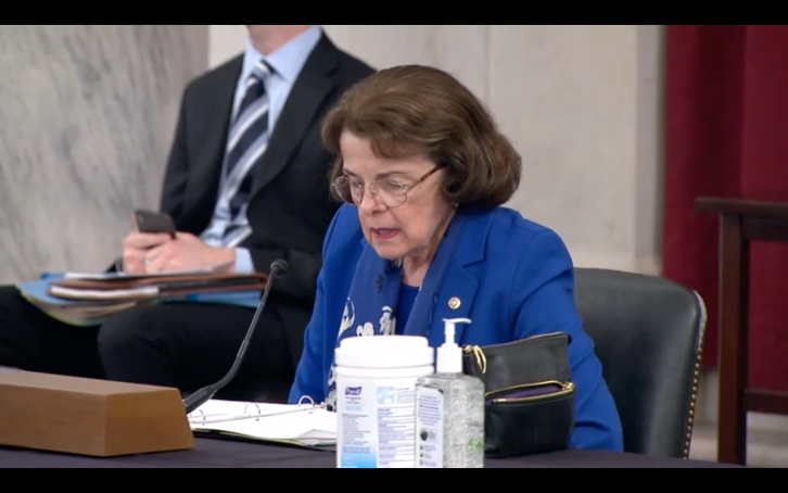Feinstein: China Is 'Growing Into a Respectable Nation'