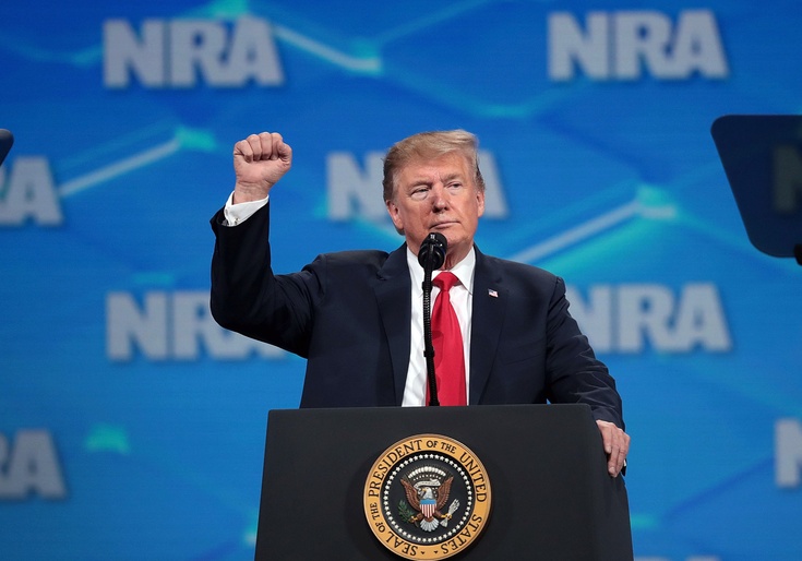 NRA Rallies Behind Trump
