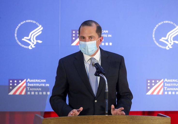 HHS Secretary Rips China and Praises Taiwan as 'Model for The World'