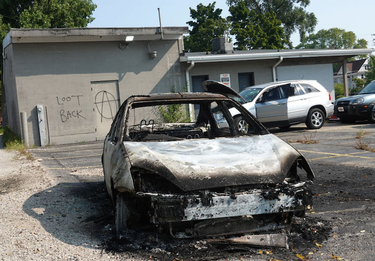 Jacob Blake's Mother Denounces Kenosha Riots