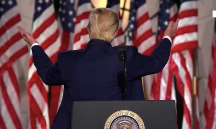 BEASTMODE: Trump at White House: 'We're Here and They're Not'