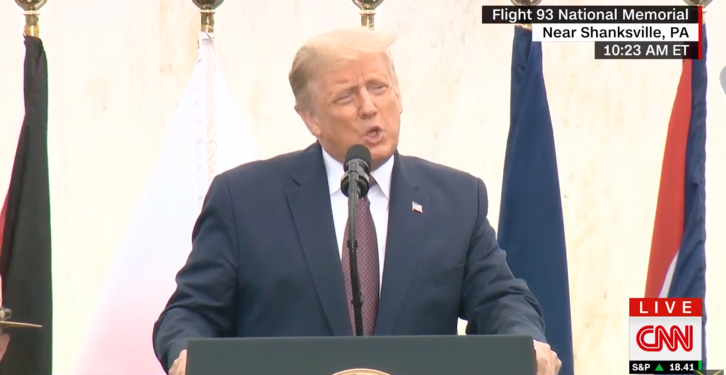 Trump: Flight 93 Is Reminder That Americans Will Always Fight Back