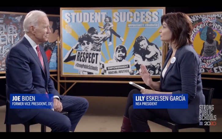 Biden: Charter Schools Are 'Very Misguided'