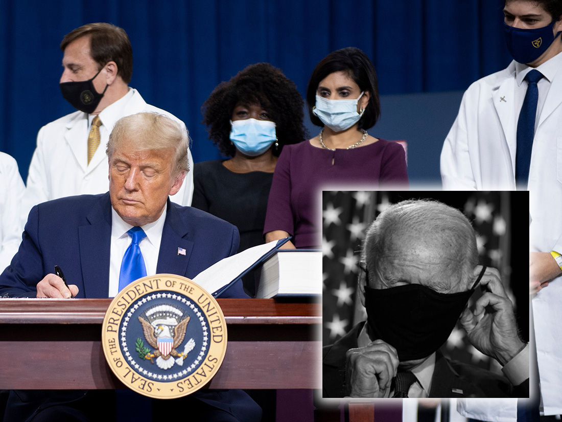 LEADERSHIP GAP: Donald Trump Gives Seniors $200 Medicare Cards While Joe Biden Does 'Debate Prep'