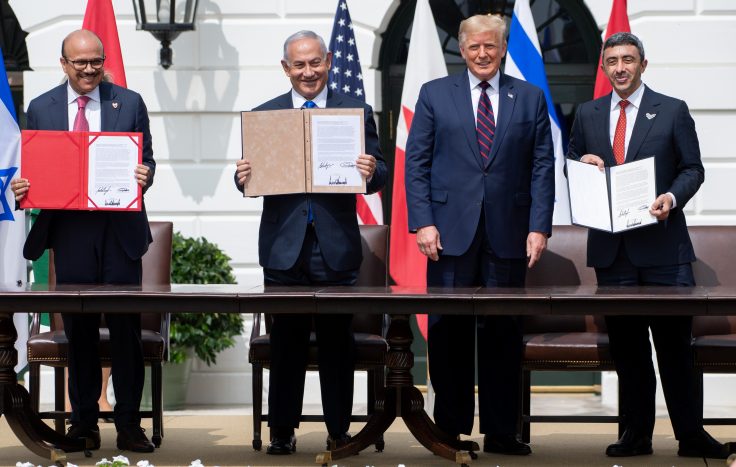 Lawmakers Call on Biden To Expand Abraham Accords