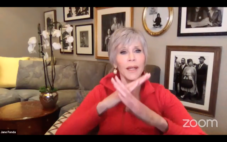 Biden Surrogate Jane Fonda Calls COVID 'God's Gift to the Left'