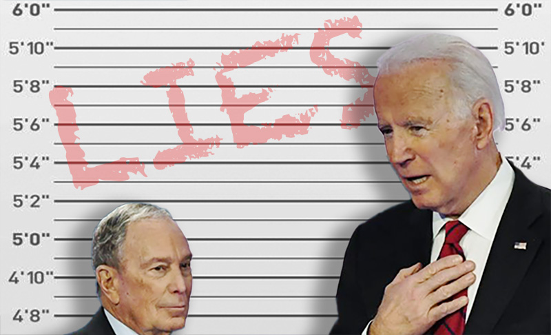 Bloomberg Complex: Insecure Joe Biden Exaggerates Height in Run-Up to Debate Showdown With Trump