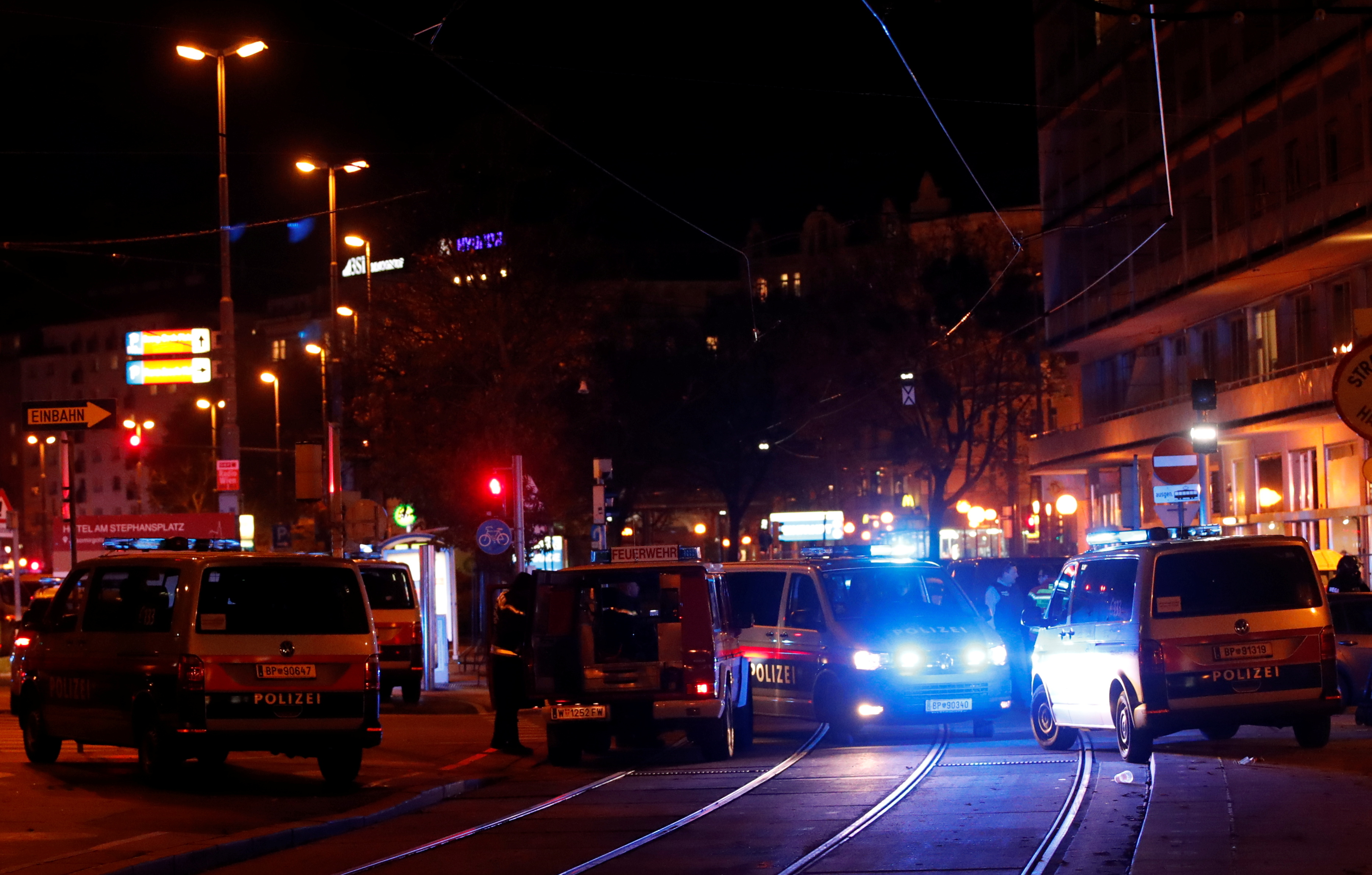 Several Likely Killed in Suspected Vienna Terror Attack, Says Interior Minister