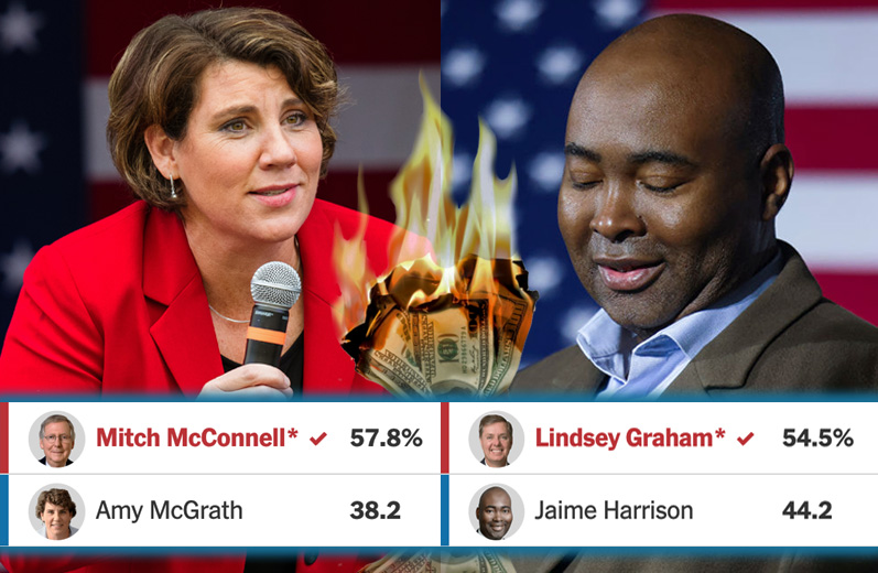 KISS OF DEATH: Dem Losers Throw Money Into Georgia Senate Fire