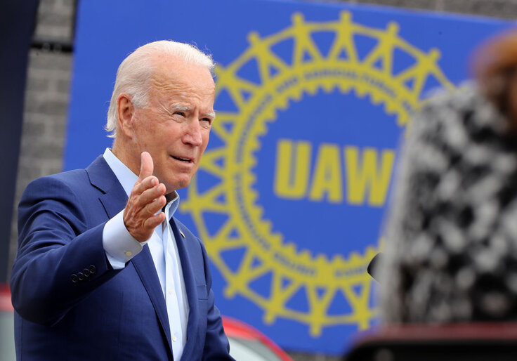 Biden Meets with Leadership of Union Under Fire for Corruption