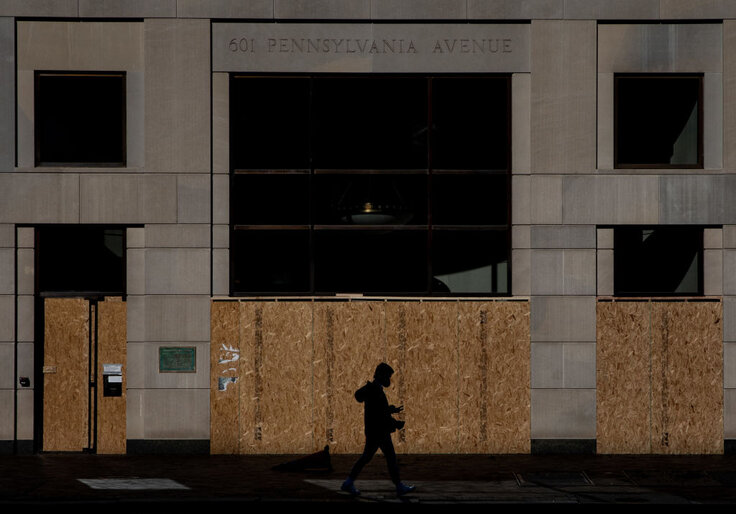 D.C. Officials Ask Businesses to Take Down Boards