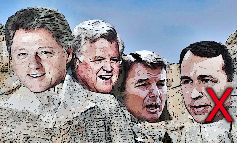 Cunningham Fails to Continue Proud Tradition of Successful Dem Philanderers