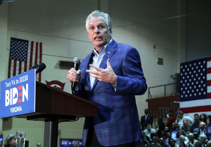 Ex-Gov McAuliffe Wants Old Job Back, Calls for 'New Virginia Way'