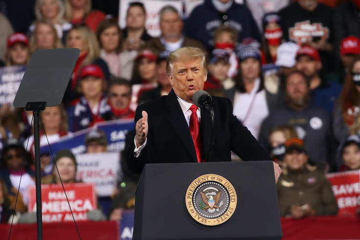 Trump Urges 'Georgia Patriots' to Turn Out in Senate Runoffs