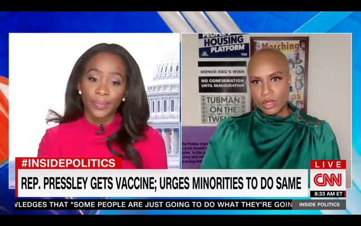 Pressley: Prison Inmates Should Receive First Coronavirus Vaccines
