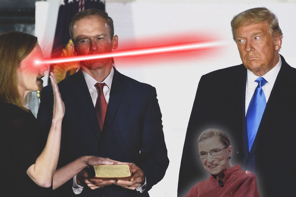 BOSS LADY: Amy Coney Barrett Breaks Secret Agreement With Man Who Hired Her
