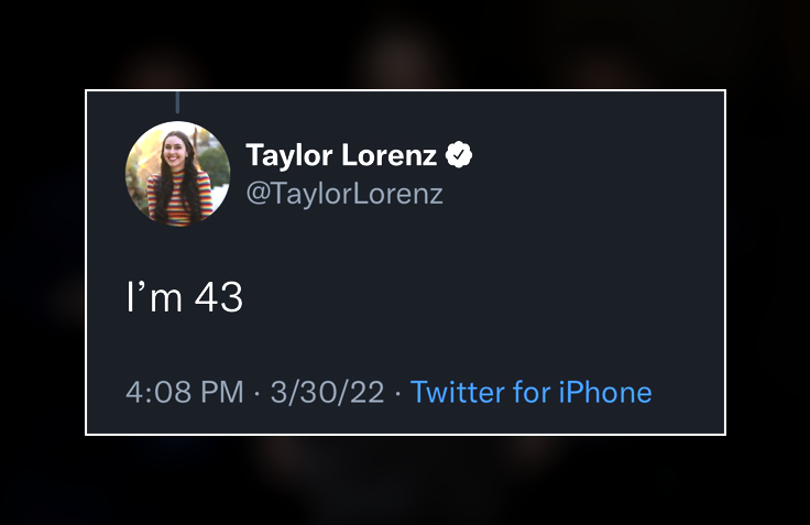 UPDATE: Taylor Lorenz Age Controversy Sparks Free Beacon Investigation