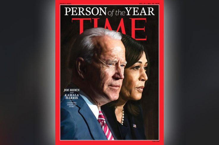 Trump and Other Real Heroes Snubbed as Biden, Harris Share 'Person of the Year' Honors