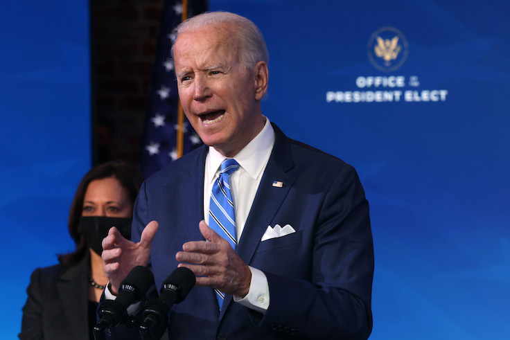 Biden Tees Up Senate Battle With Massive COVID Spending Bill 