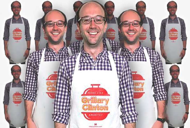 Ian Sams, Former Kamala Aide and 'Grillary Clinton' Apron Model, Lands New Gig as Biden's COVID Spox
