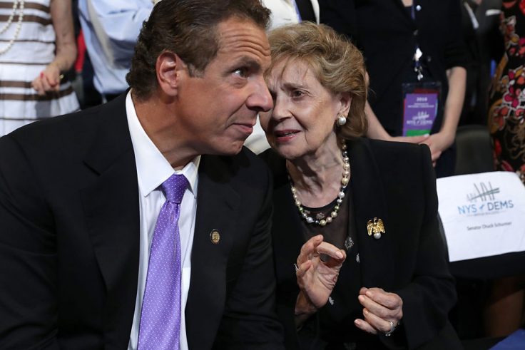 Andrew Cuomo's Mommy Rides to Embattled Governor's Defense, Backs Refusal to Resign
