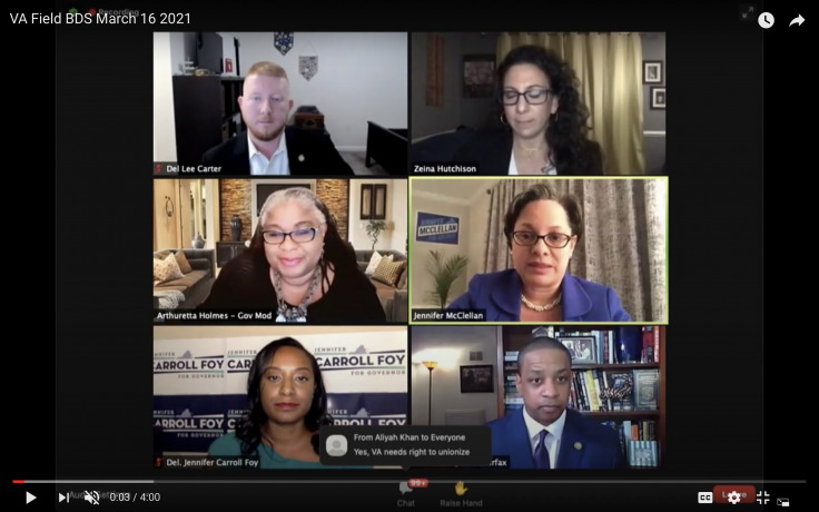 Virginia Democratic Gubernatorial Contenders Endorse BDS Movement
