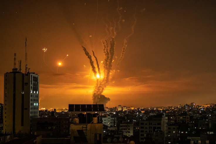 Likely Hamas Explosives Hit Civilian Aid Workers