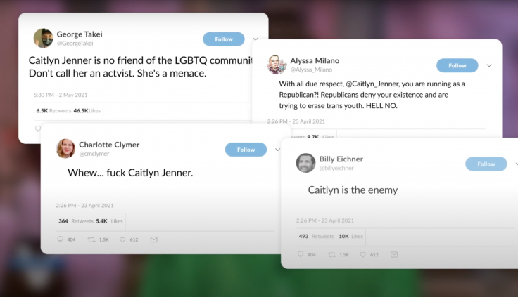 WATCH: Hollywood Elites Abandon Support for Trans Woman When She Runs as a Republican
