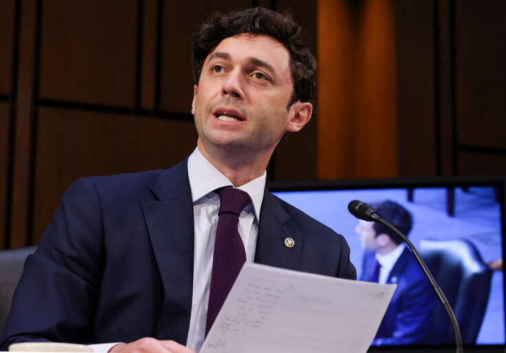 Jon Ossoff Said Apple Profits Off 'Abusive' Practices. He's Invested Millions in It