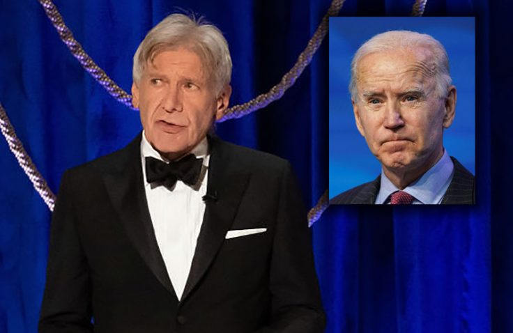 Harrison Ford's Film Set Injury Is Bad News for Joe Biden