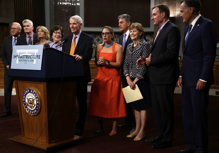 Infrastructure Agreement Filled With Billions for Green Energy, Racial Justice Projects