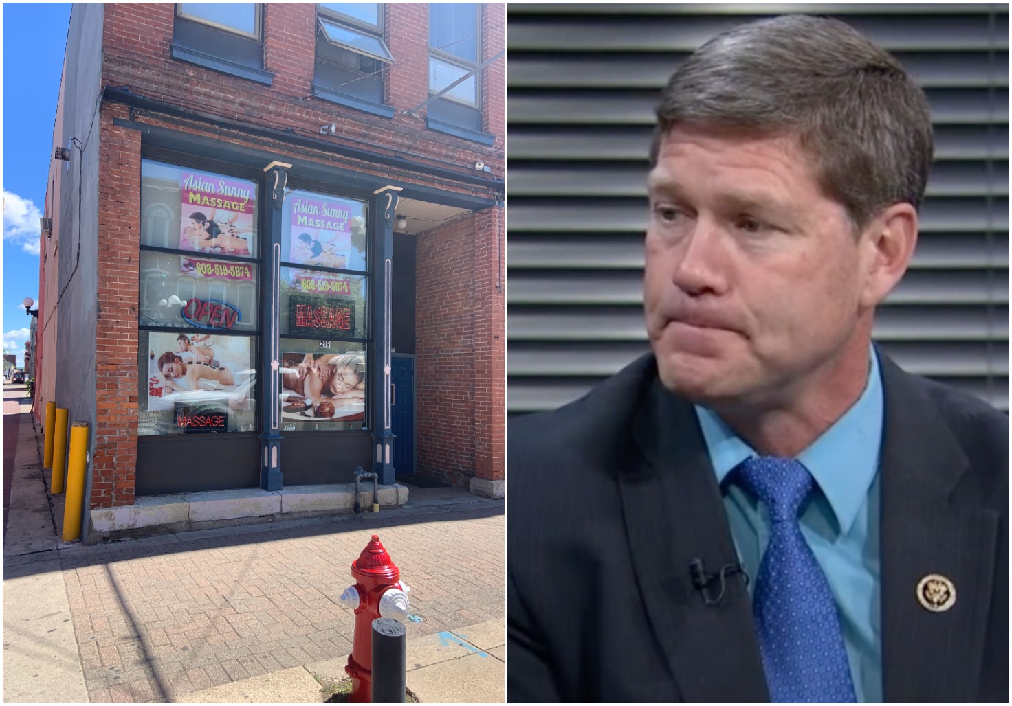 Ron Kind Rented Property to Masseuse Suspected of Prostitution, Human Trafficking