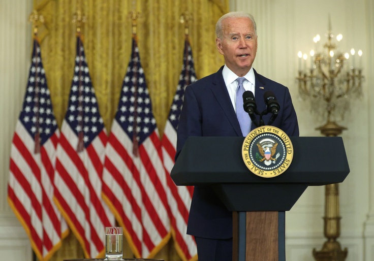 Poll: Nearly 70 Percent of Americans Disapprove of Biden's Handling of Afghanistan