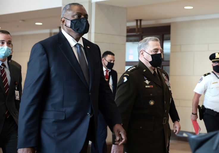 Top Retired Military Officers Call on Milley, Austin To Resign Over Afghanistan