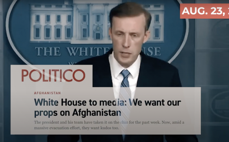 VIDEO: Biden Administration Spikes the Football on Afghanistan a Little Too Early
