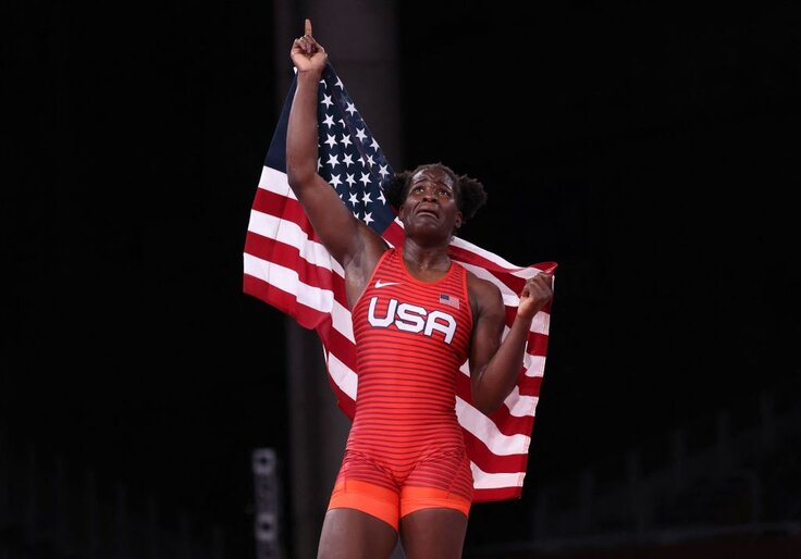 BEASTMODE: 1st Black American Woman To Win Wrestling Gold Loves Being an American