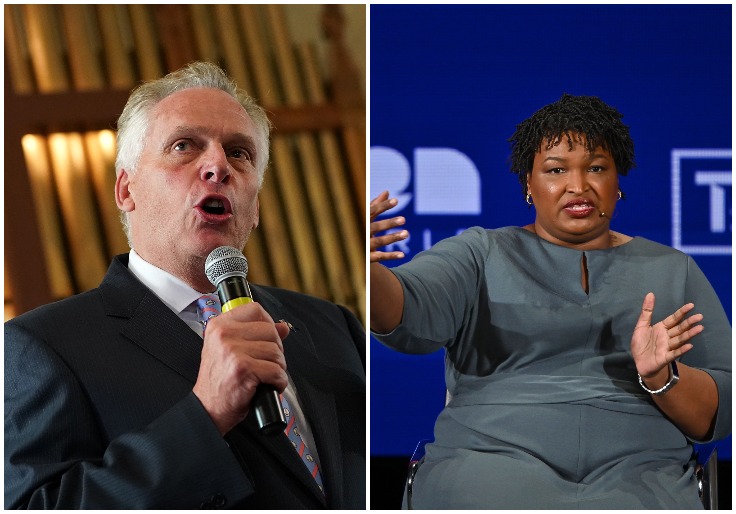 Terry McAuliffe Taps Election Denier Stacey Abrams to Lecture Opponent on 'Democracy'