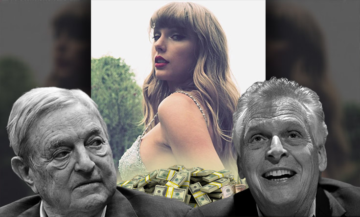 Hypocrite Terry McAuliffe Ignores Own Ties to Taylor Swift Nemesis