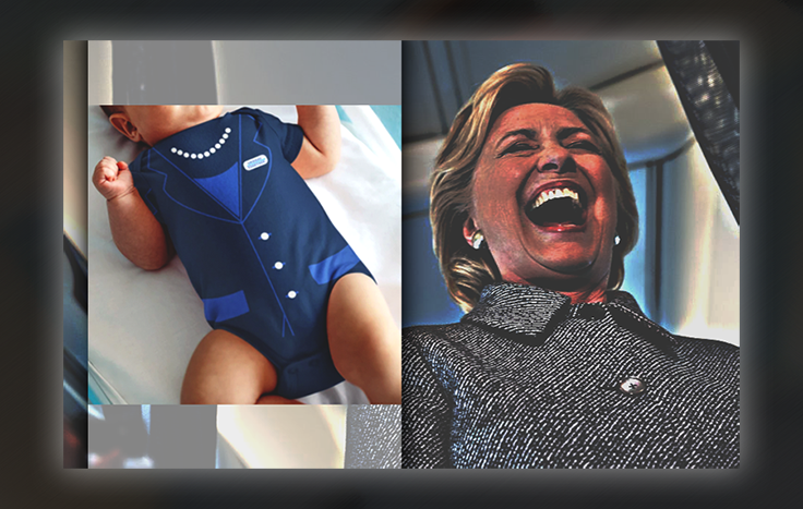FASHION ALERT: Hillary Clinton's PAC Selling Pantsuit Onesies To Raise Money