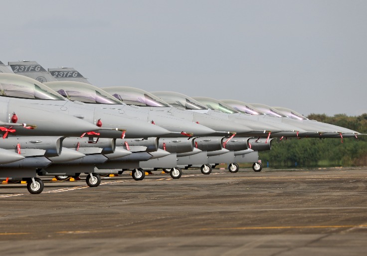 Taiwan Commissions Advanced F-16s as China Threat Grows