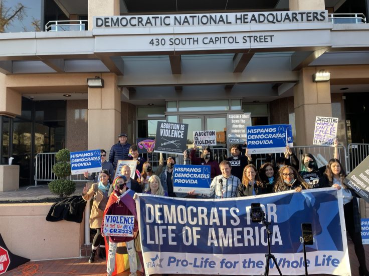 DNC Chair Shuns Pro-Life Democrats as Supreme Court Reconsiders Roe